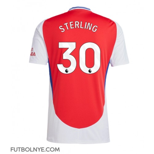 Camiseta Arsenal Raheem Sterling #30 Primera Equipación 2024-25 manga corta